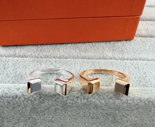 Hermes Geometric Open-Ended Ring