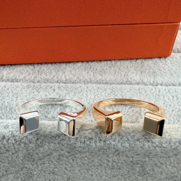 Hermes Geometric Open-Ended Ring