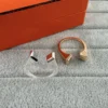 Hermes Geometric Open-Ended Ring