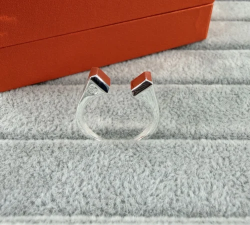 Hermes Geometric Open-Ended Ring