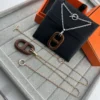 Hermes Anchor Link Pendant Necklace