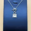 Hermes Anchor Link Necklace