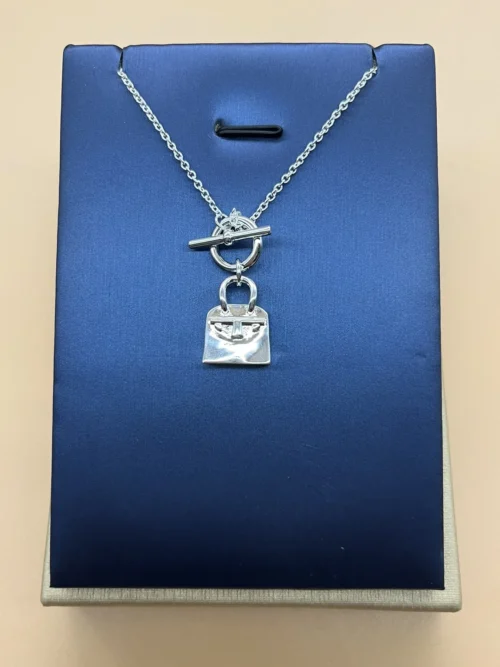 Hermes Anchor Link Necklace