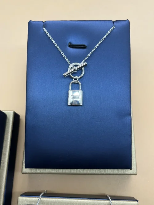 Hermes Anchor Link Necklace