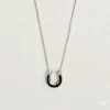 Hermes Horseshoe Necklace