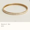 Hermes Enamel Bangle Bracelet