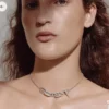 Hermes Anchor Link Necklace