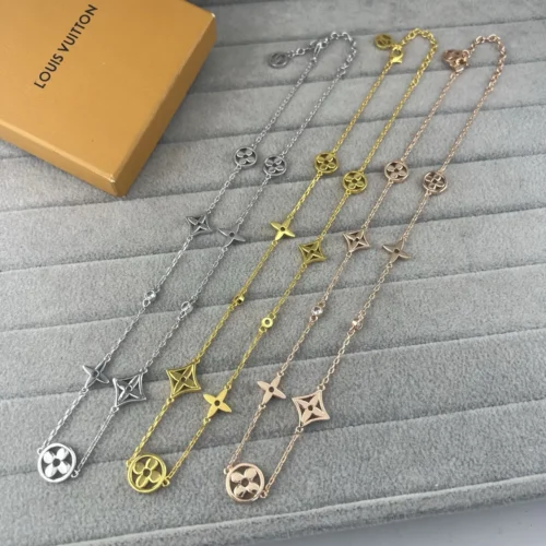 Louis Vuitton Lucky Clover Multi-Motif Necklace
