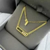 Messika Move Chain Link Three-Stone Double-Layer Necklace