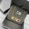 Messika Move Single-Stone Polished Necklace
