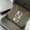 Messika Move Single-Stone Pavé Necklace