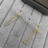 Messika Move Single-Stone Asymmetric Stud Earrings