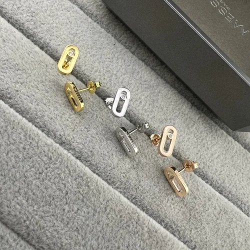 Messika Single-Stone Stud Earrings