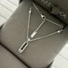Messika Single-Stone Polished Necklace