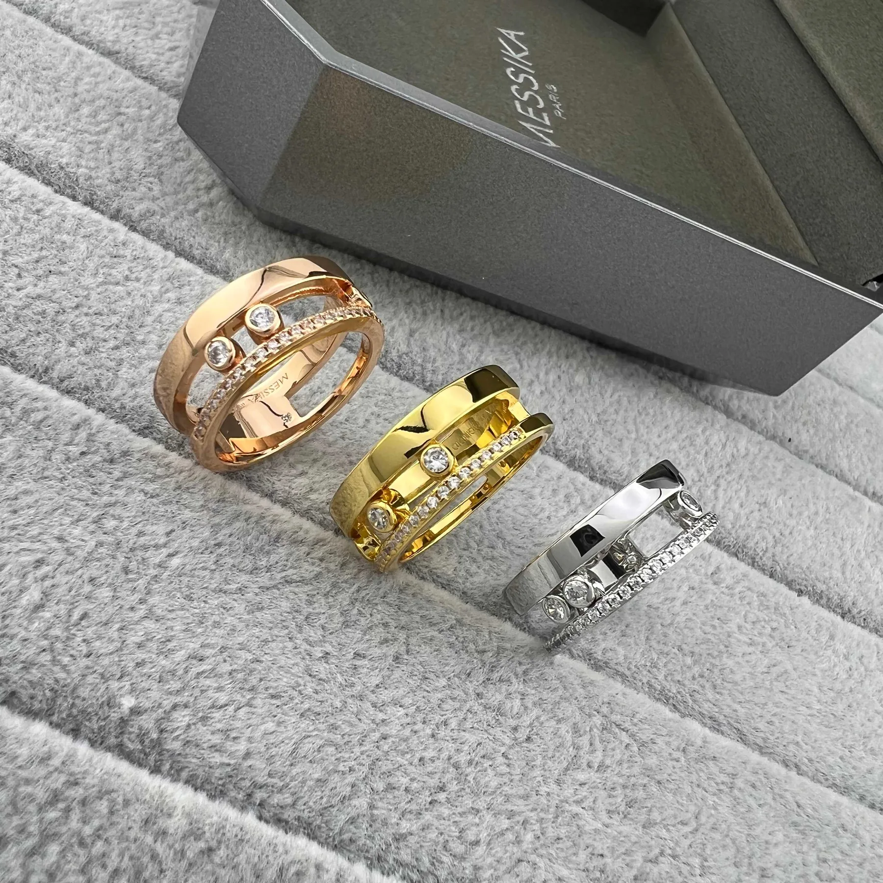 Messika Move Romane Openwork Ring