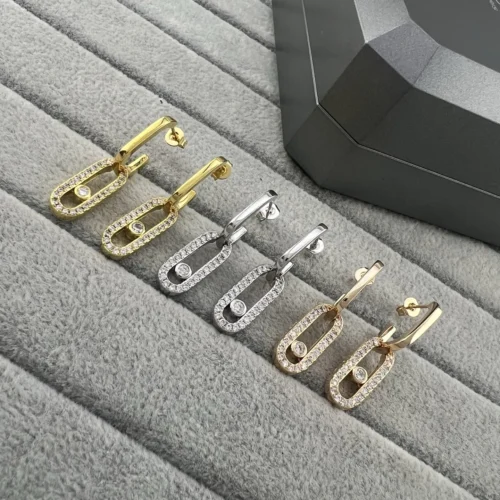 Messika Single-Stone Stud Earrings