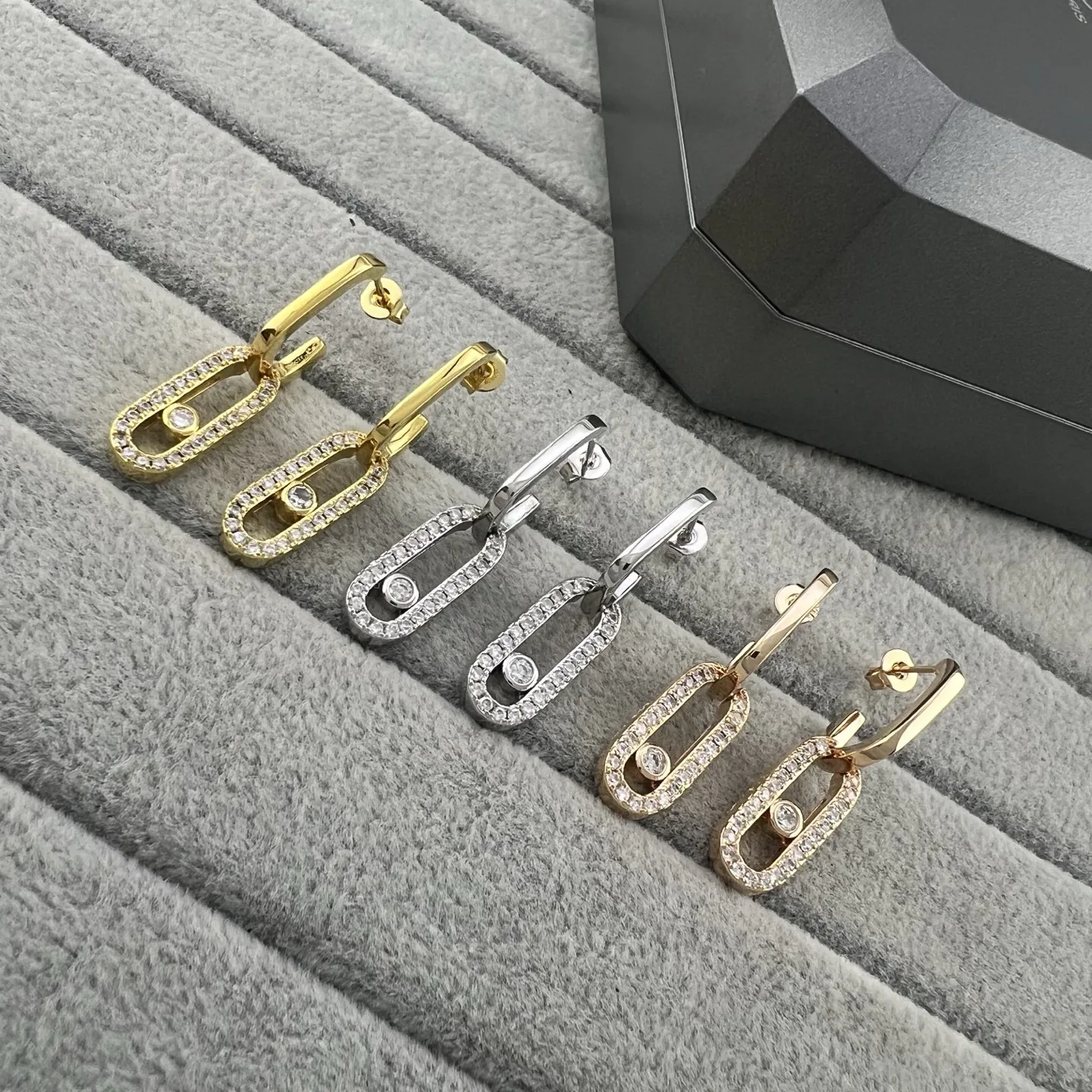 Messika Single-Stone Stud Earrings