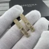 Messika Single-Stone Pavé Stud Earrings