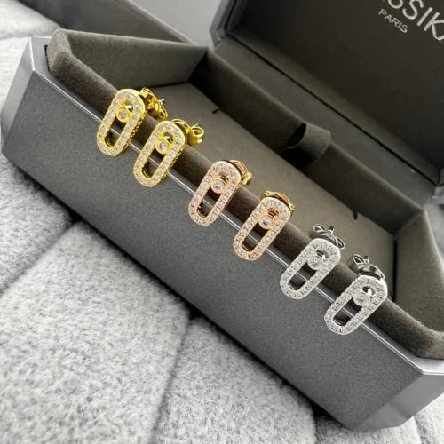 Messika Single-Stone Stud Earrings