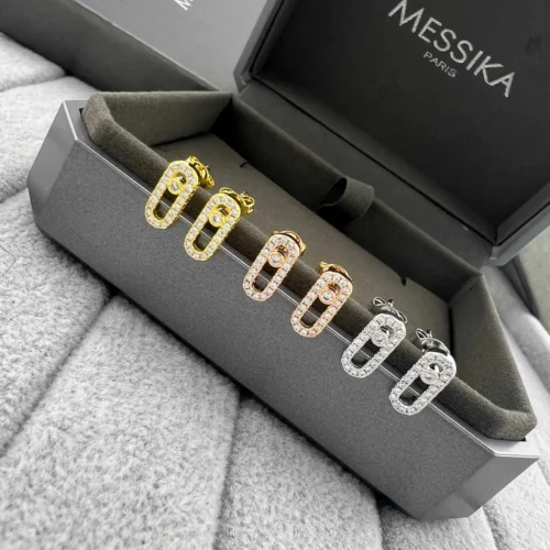 Messika Single-Stone Stud Earrings
