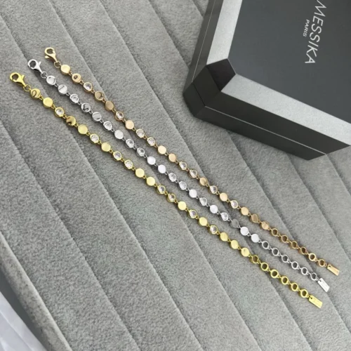 Messika Round Stone-Accented Bracelet