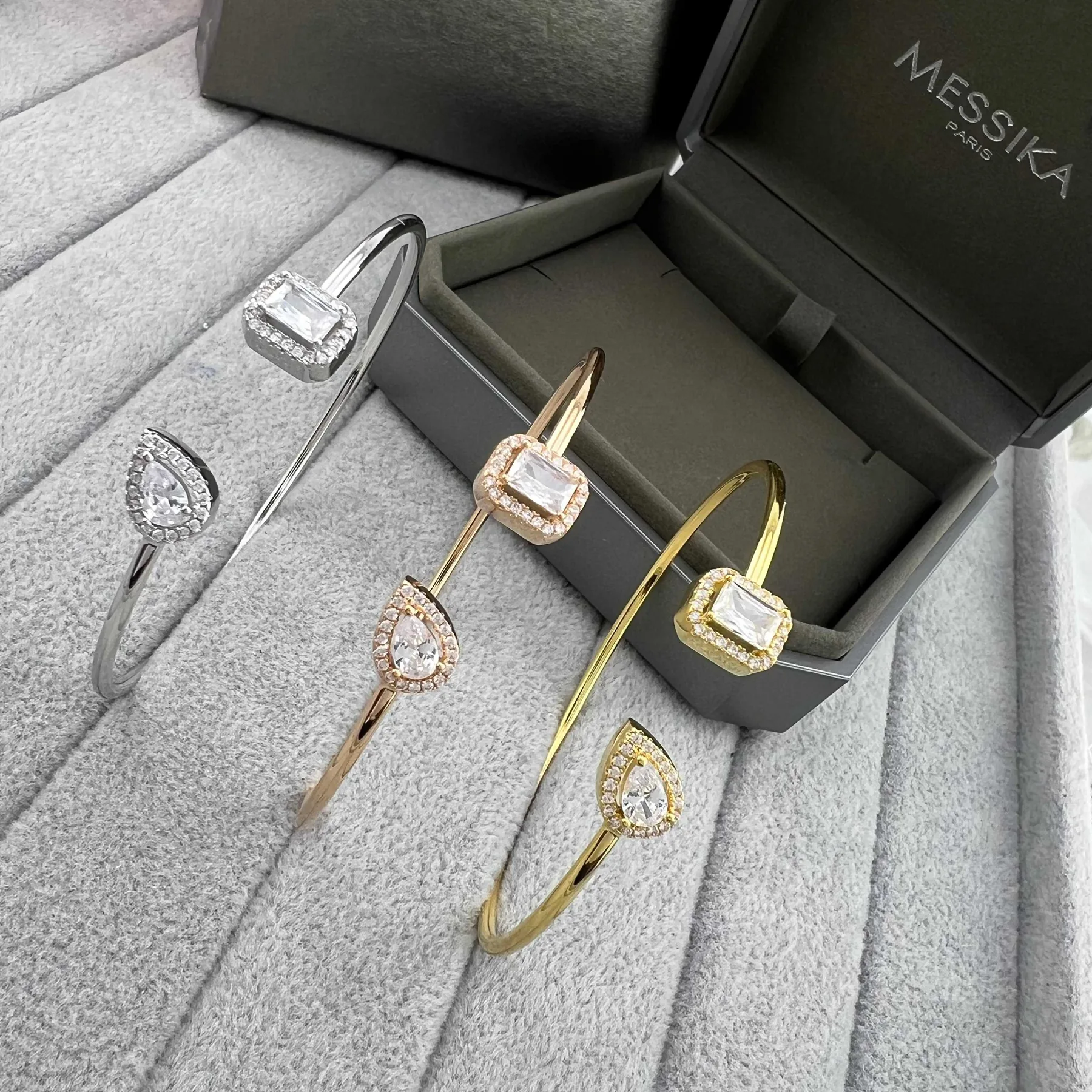 Messika Teardrop Cuff Bracelet