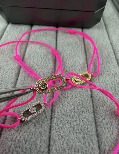 Messika Single-Stone Pavé Bracelet