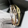 Messika Move Single-Stone Bangle Bracelet
