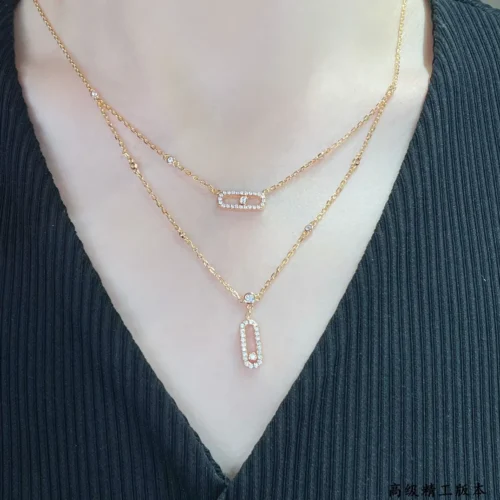 Messika Move Double-Layer Necklace