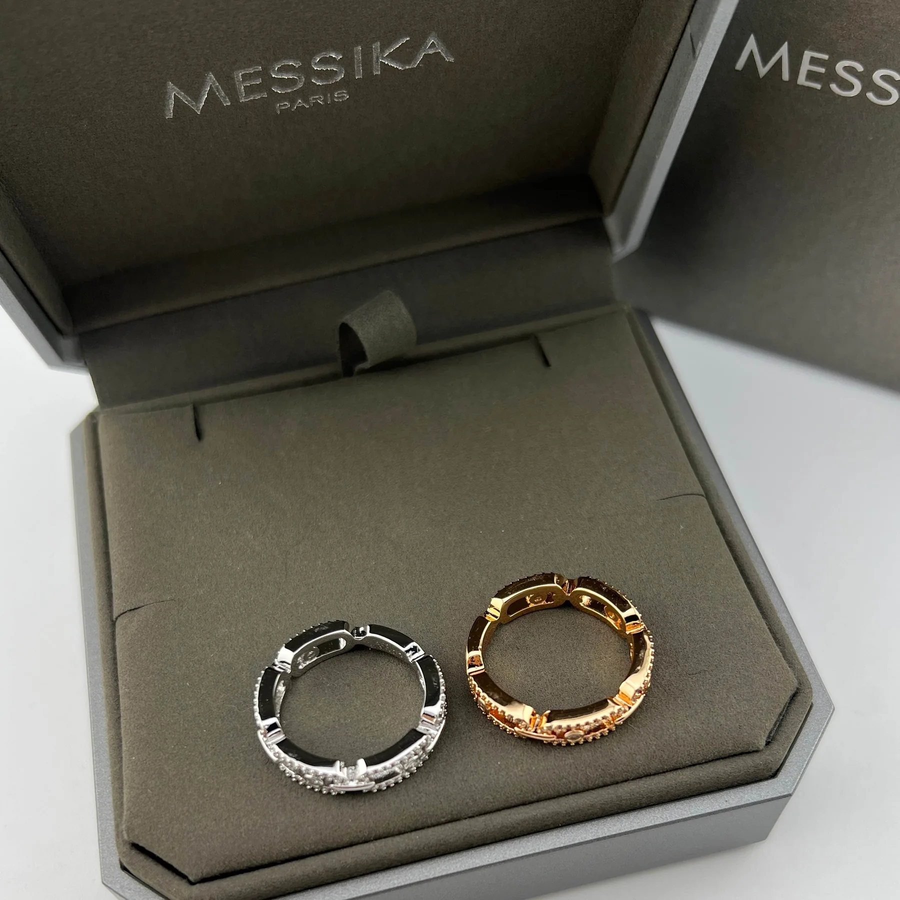 Messika Move Link Openwork Ring