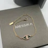 Messika Lucky Eye Malachite Pavé Bracelet
