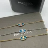 Messika Lucky Eye Turquoise Pavé Bracelet