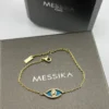 Messika Lucky Eye Turquoise Pavé Bracelet