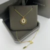 Messika Lucky Move Single-Stone Pavé Necklace