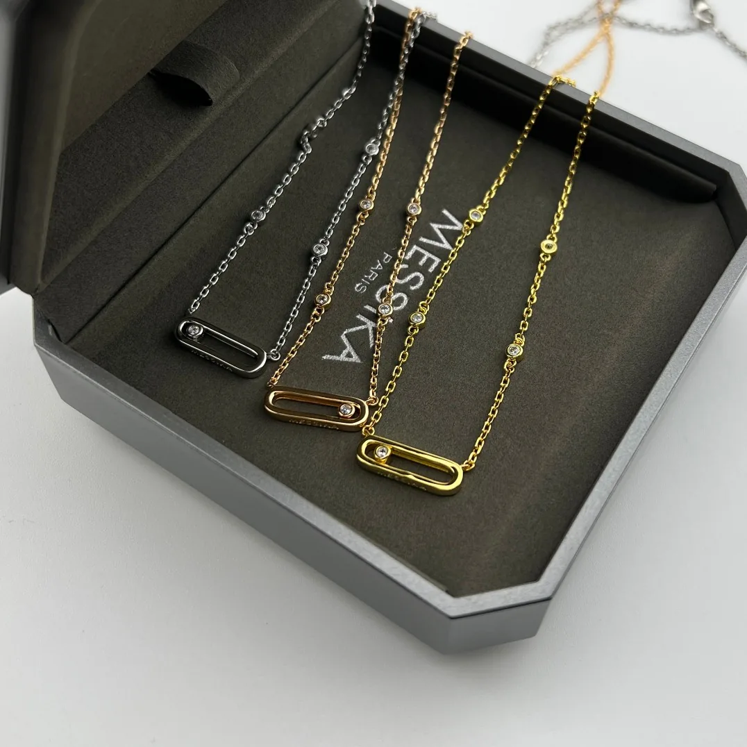 Messika Move Single-Stone Necklace
