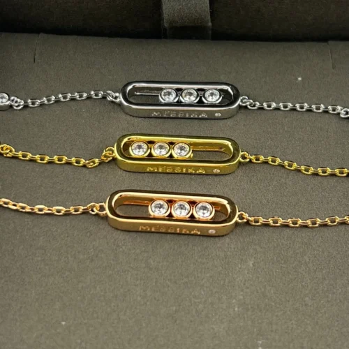 Messika Move Three-Stone Bracelet