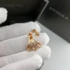Messika My Twin Teardrop Asymmetric Stud Earrings