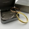 Messika Move Three-Stone Pavé Bangle Bracelet
