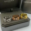 Messika Three-Stone Asymmetric Ring