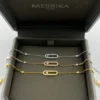 Messika Move Single-Stone Openwork Bracelet