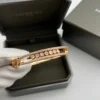 Messika Move Seven-Stone Openwork Bangle Bracelet