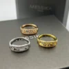 Messika Move Three-Stone Pavé Ring