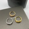 Messika Move Three-Stone Pavé Ring