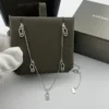 Messika Move Five-Stone Pavé Necklace