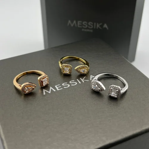 Messika Teardrop Stone-Accented Ring