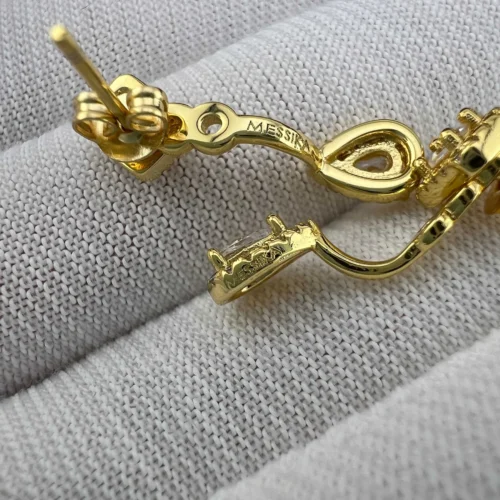 Messika Teardrop Stone-Accented Earrings