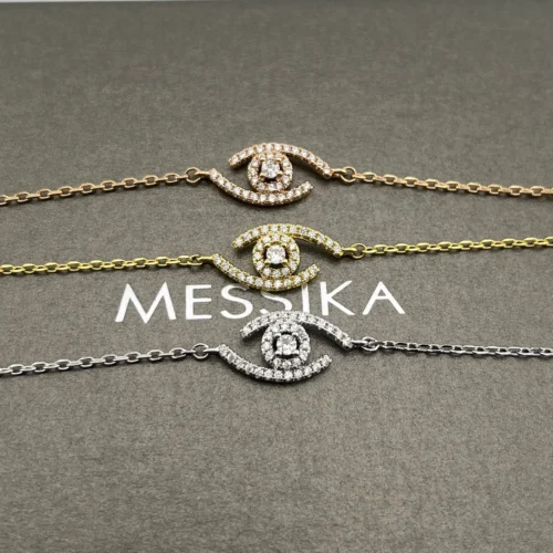 Messika Lucky Eye Pavé Bracelet