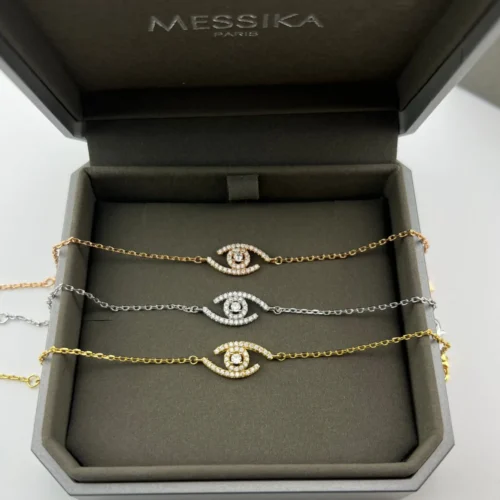 Messika Lucky Eye Pavé Bracelet