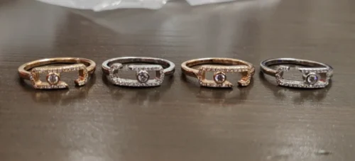 Messika Move Uno Single-Stone Sliding Ring