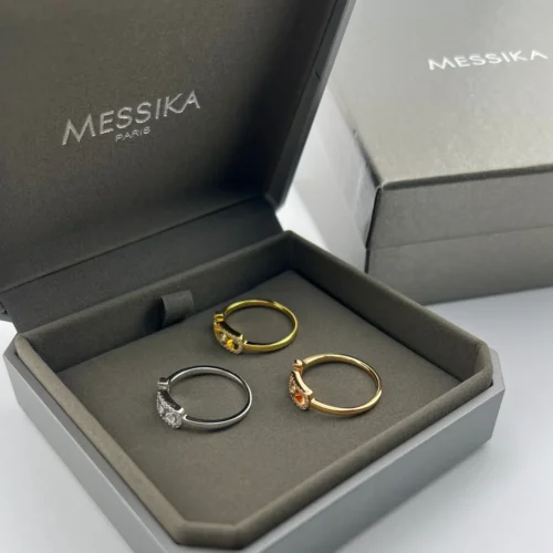 Messika Move Single-Stone Openwork Ring